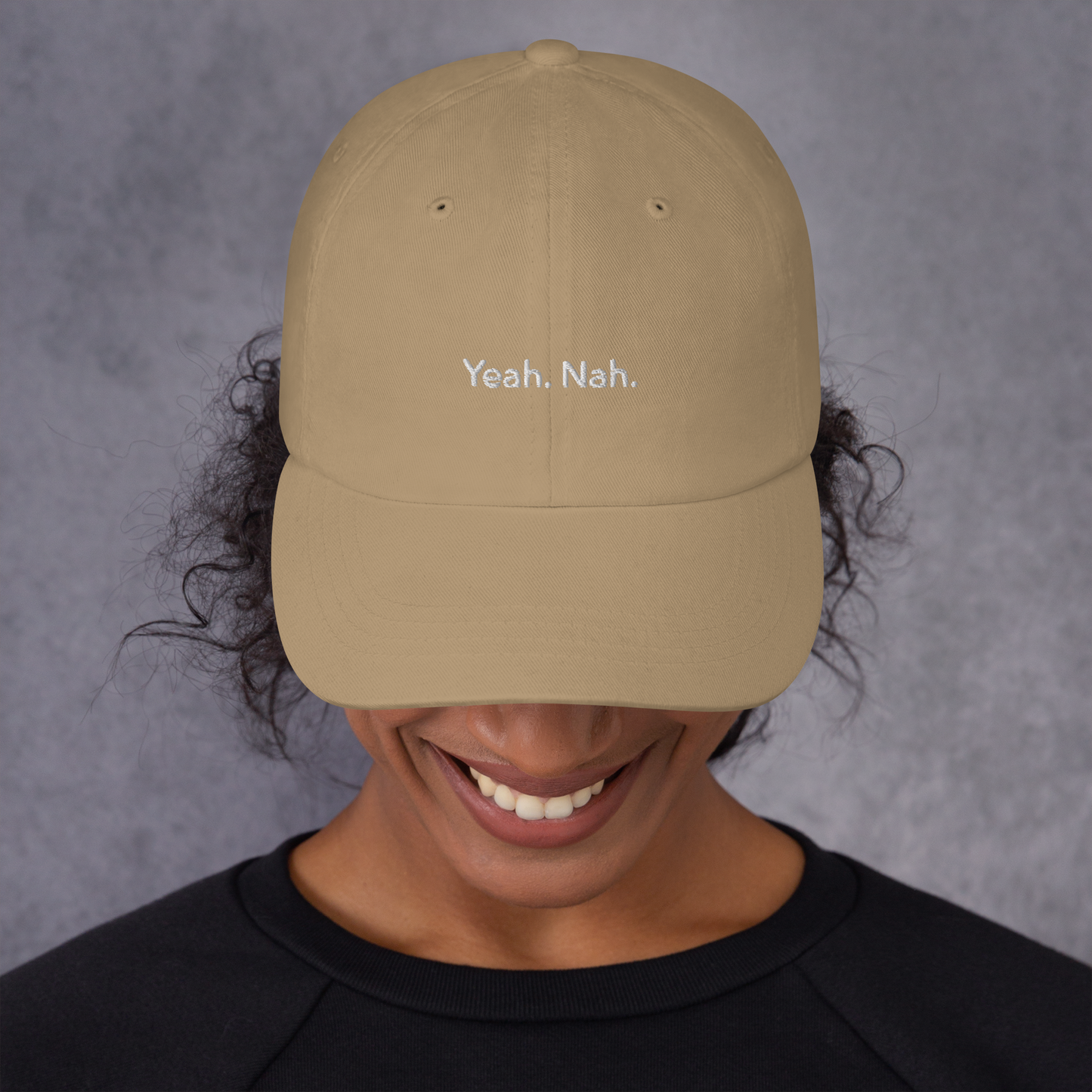 Yeah. Nah. Dad Hat