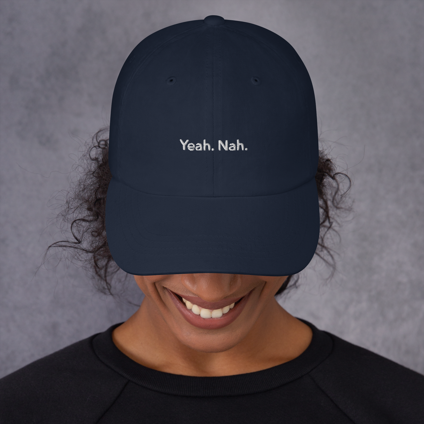 Yeah. Nah. Dad Hat